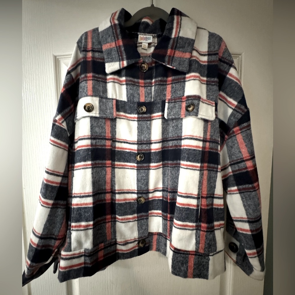 Lularoe Plaid Berlin Jacket 3X